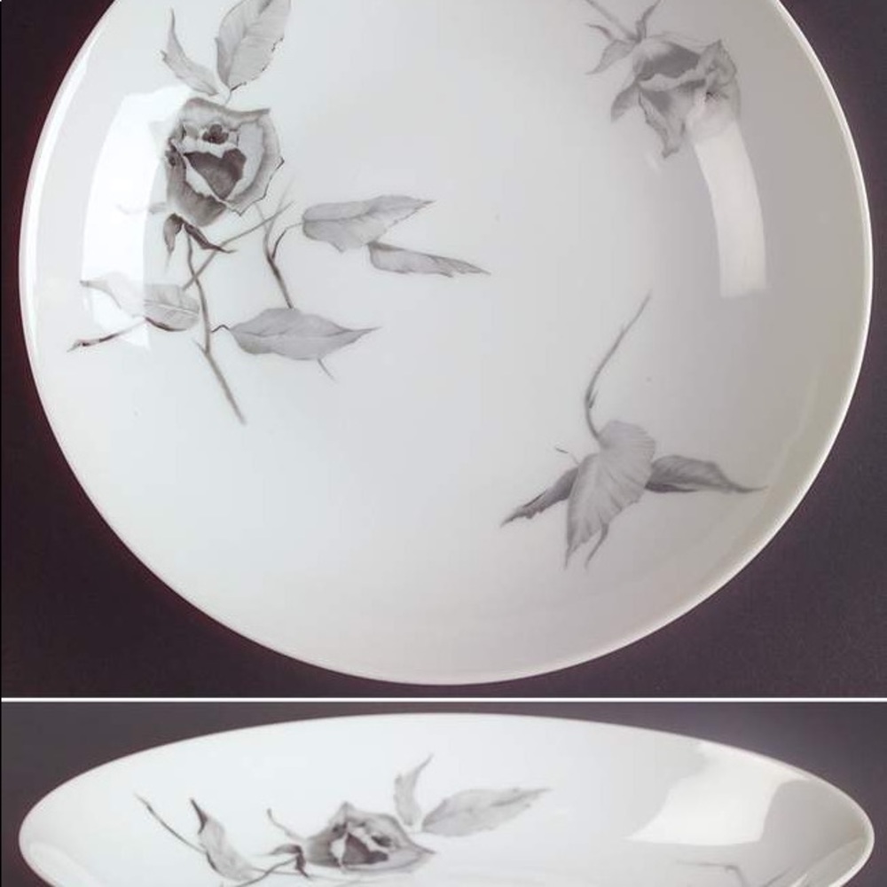 Rosenthal - Continental Jet Rose Soup Bowl (4)
